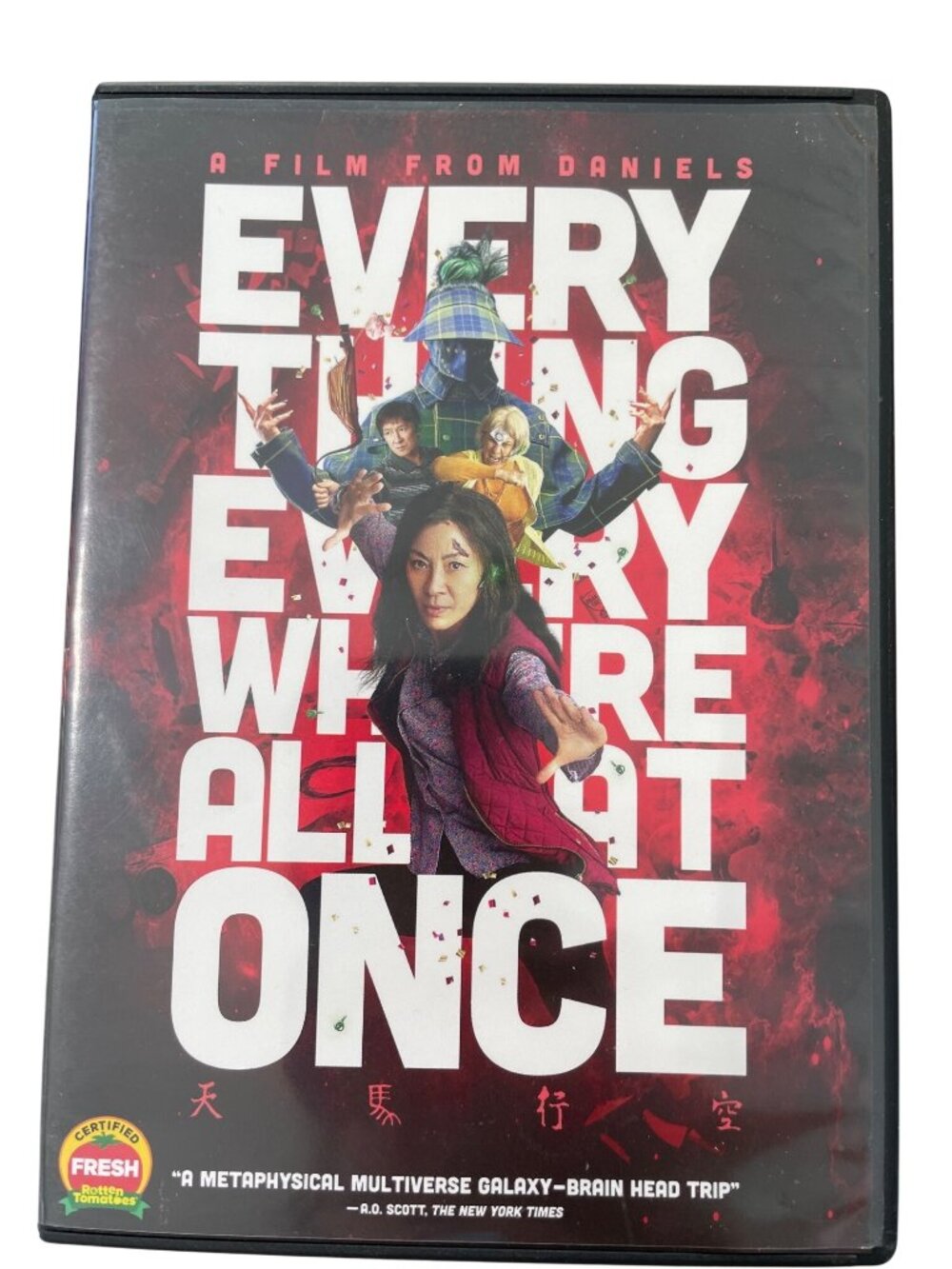 Everything Everywhere All At Once DVD 2022 Multiverse Action Film Lionsgate